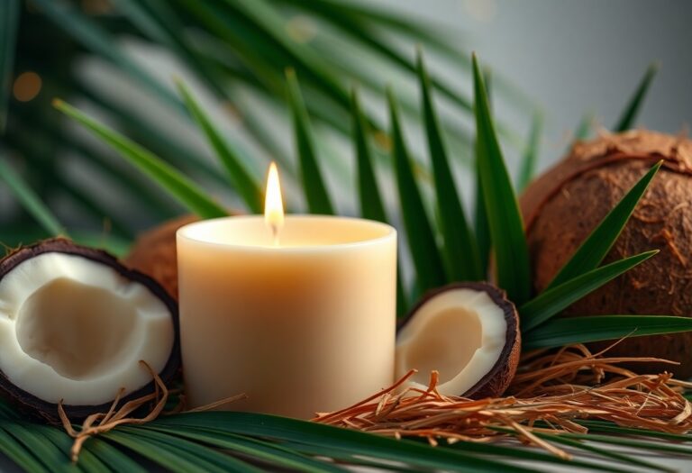 Why coconut wax is emerging as a luxurious and sustainable option for candles.