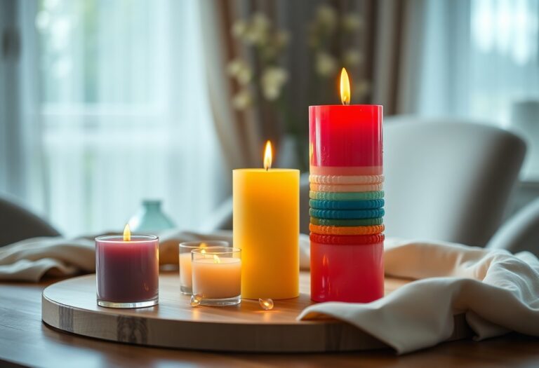 Elevate Your Ambiance – Step-by-Step Instructions For DIY Layered Candles That Sparkle