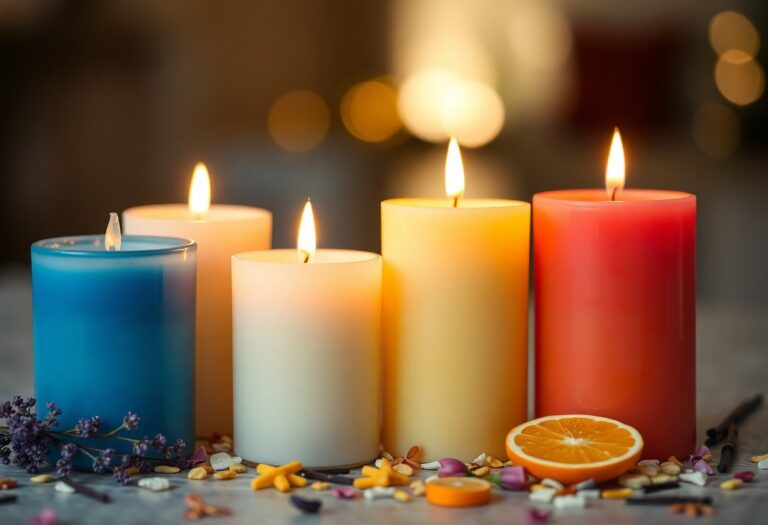 How different types of wax impact scent throw in candles.