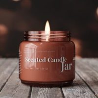 Photo Scented candle