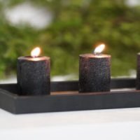Photo Extinguished candle