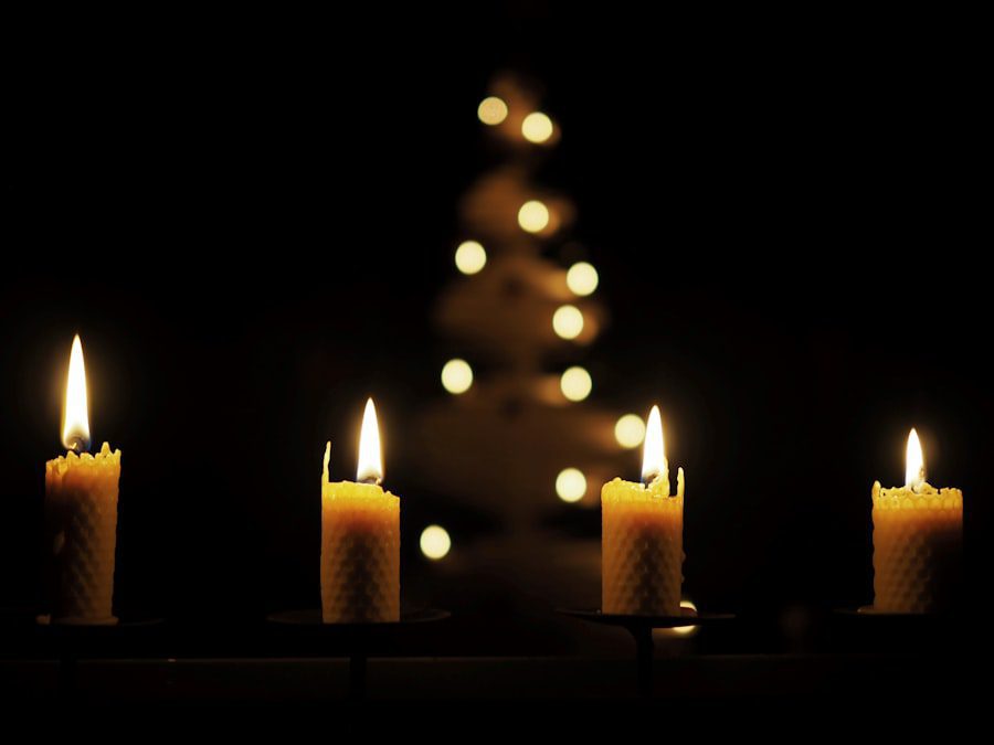 Photo Holiday candles