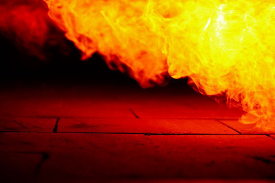Photo Crackling flame