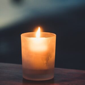 Photo Candle with multiple wicks