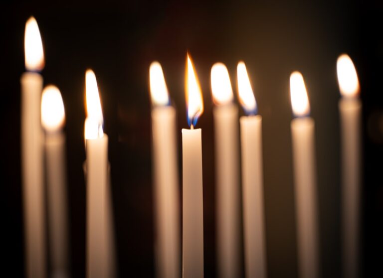 Photo Hanukkah menorah