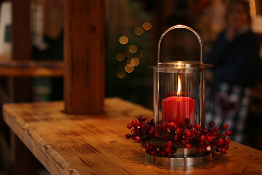 Photo Holiday candles