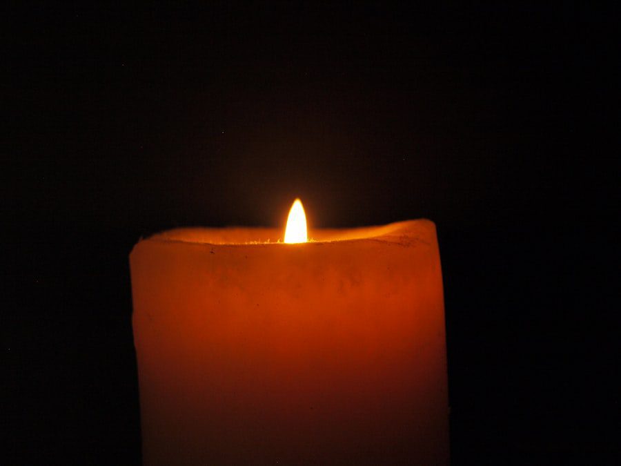 Photo Candle flame