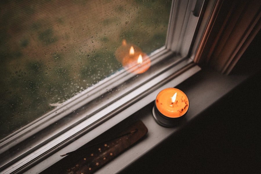 Photo Burning candle