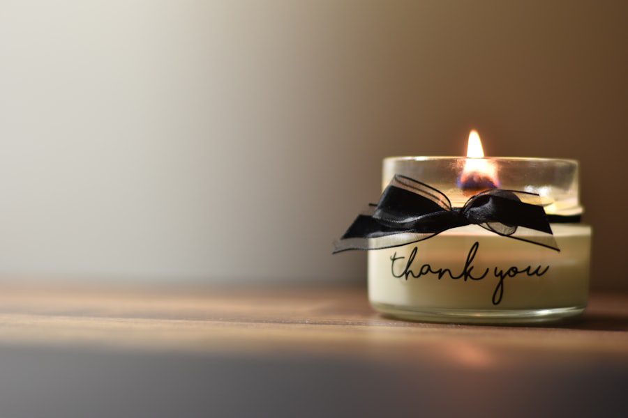 Photo Candle care