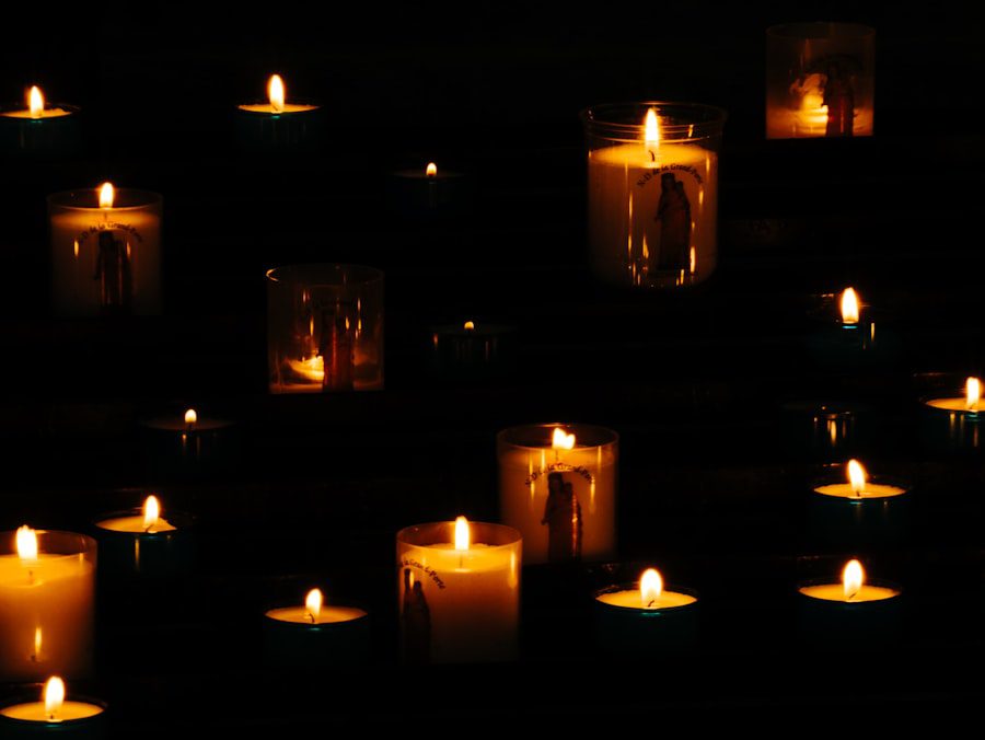 Photo Candle burning