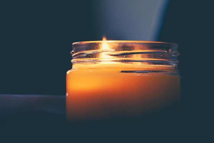 Photo Double-wicked candle
