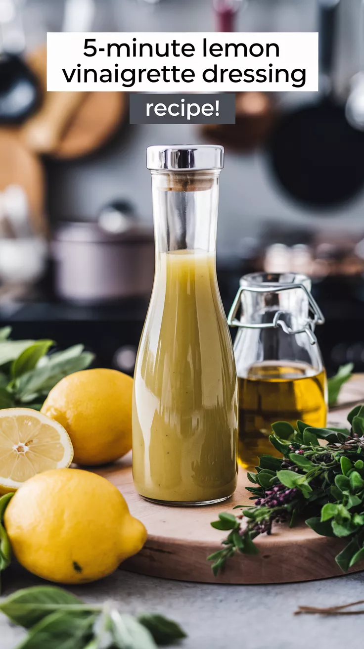 Lemon Vinaigrette Dressing