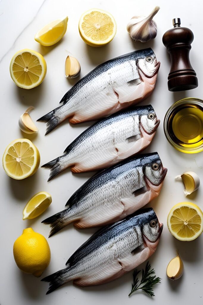  Simple pan-fried fish recipe with garlic, olive oil, and lemon slices