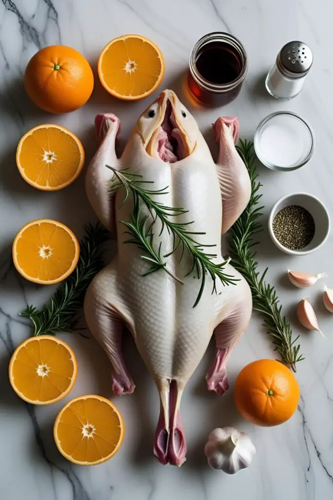 orange rosemary duck ingredients