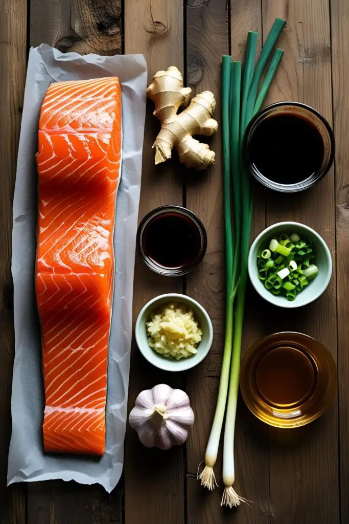 Golden-brown teriyaki salmon in a skillet with bubbling sauce and chopsticks