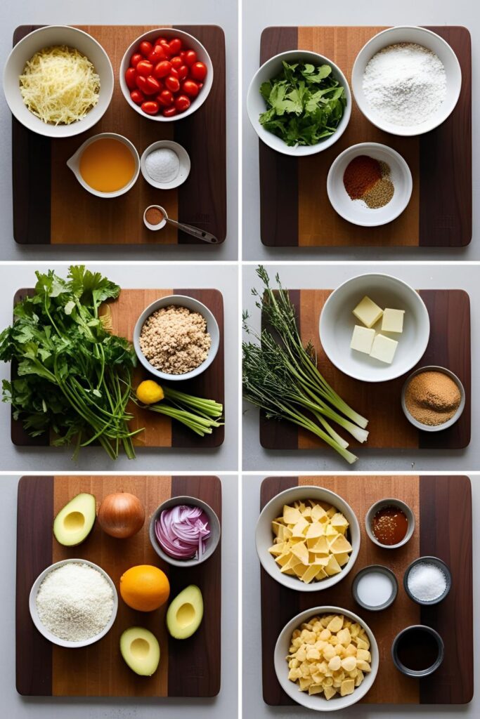  A colorful bowl showcasing a mix of grains, fresh vegetables, and herbs.