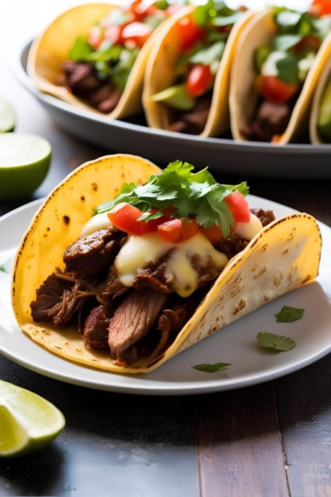 A spread of 15-minute tacos with various toppings, ready to be enjoyed.