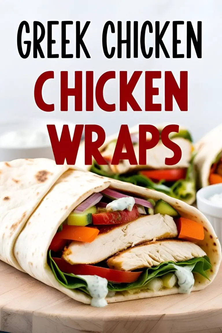 "Authentic Greek Chicken Gyro Wraps | Easy Homemade Recipe"
