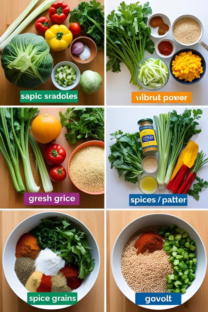 A wrap placed on a cutting board with ingredients around.
