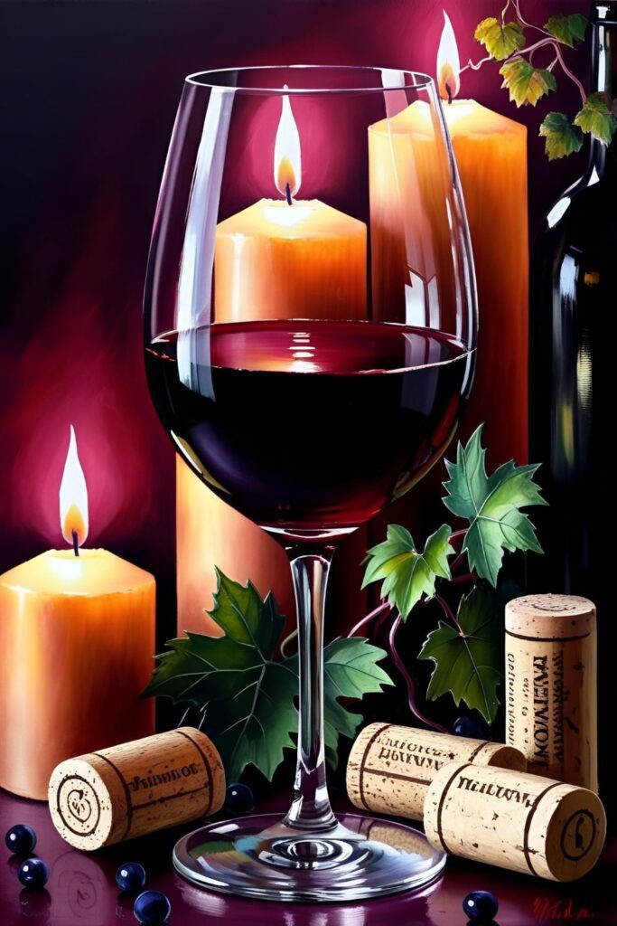  A close-up of a bottle and glass of Speedy Wine, highlighting the rich color and clarity.