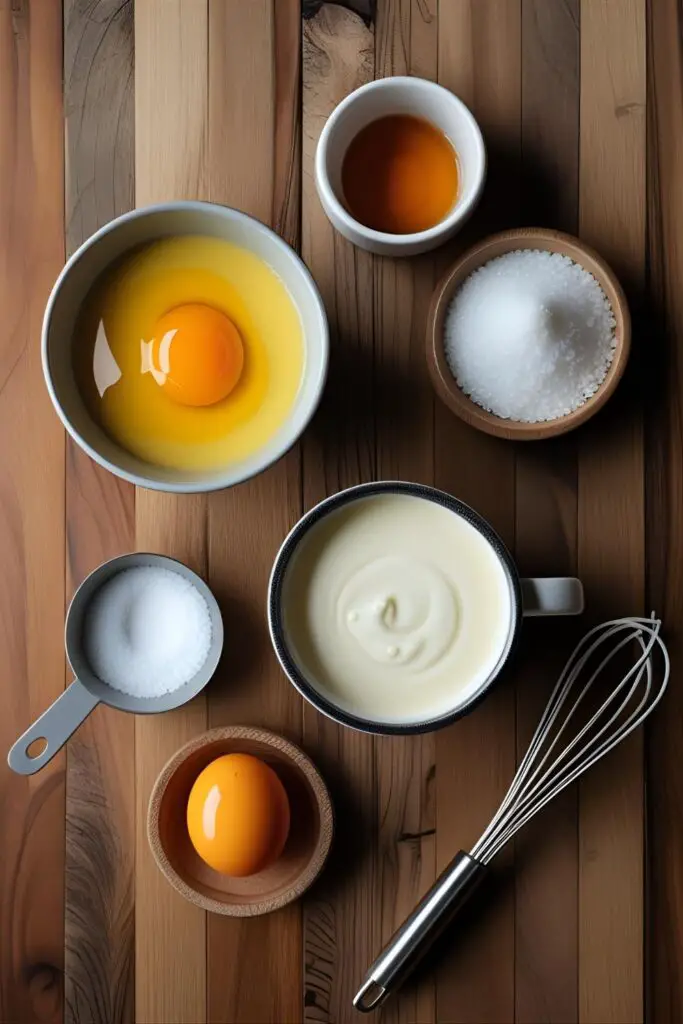  Close-up mug crème brûlée with golden caramel crust