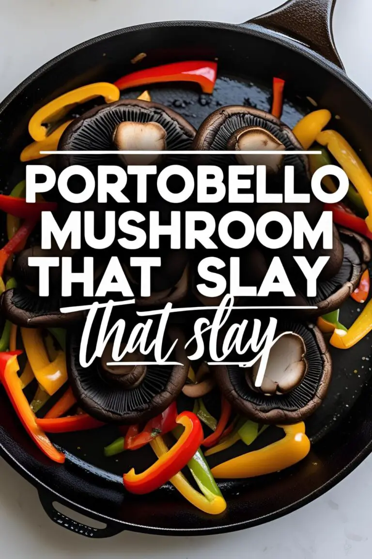 Portobello mushroom fajitas loaded with colorful veggies and toppings on a tortilla