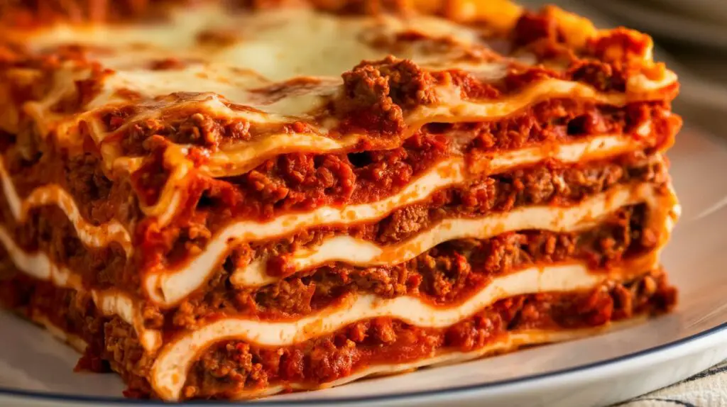 easy lasagna with ricotta