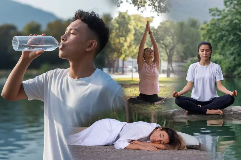 Healthy lifestyle for liver health